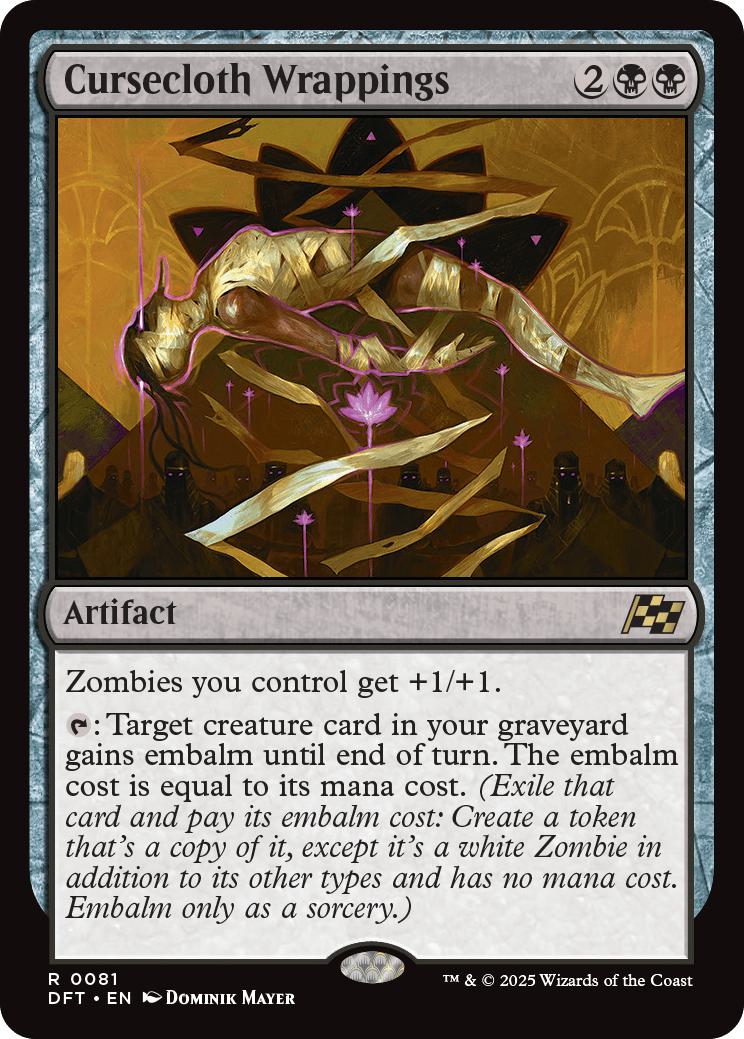 Cursecloth Wrappings [81] [Aetherdrift] [Non-Foil]