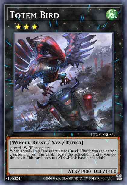 Totem Bird - LTGY-EN086 - Secret Rare - 1st Edition