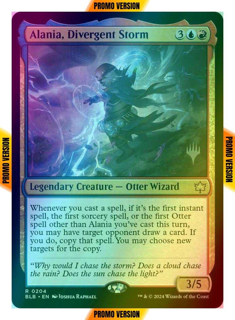 Alania, Divergent Storm [204p] [Promo Pack] [Bloomburrow: Promos] [Foil]