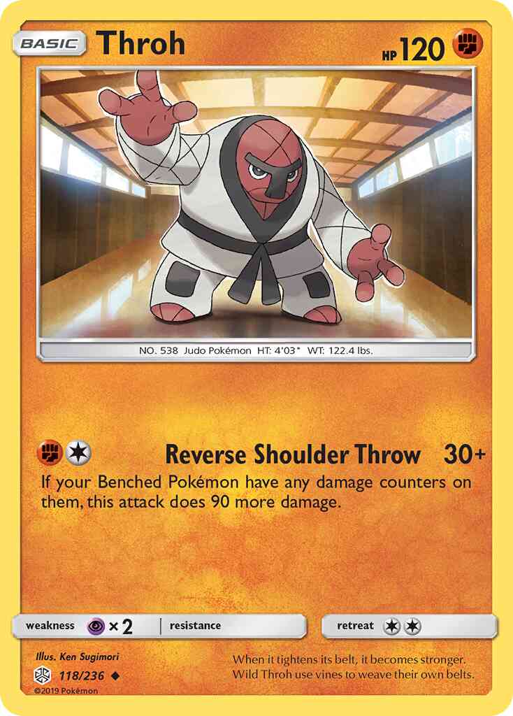 Throh - 118/236 - Uncommon [sm12-118] [Reverse Holo]