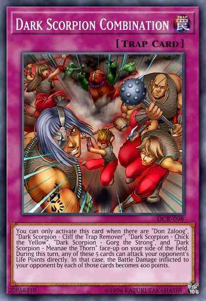 Dark Scorpion Combination - DCR-098 - Rare - Unlimited