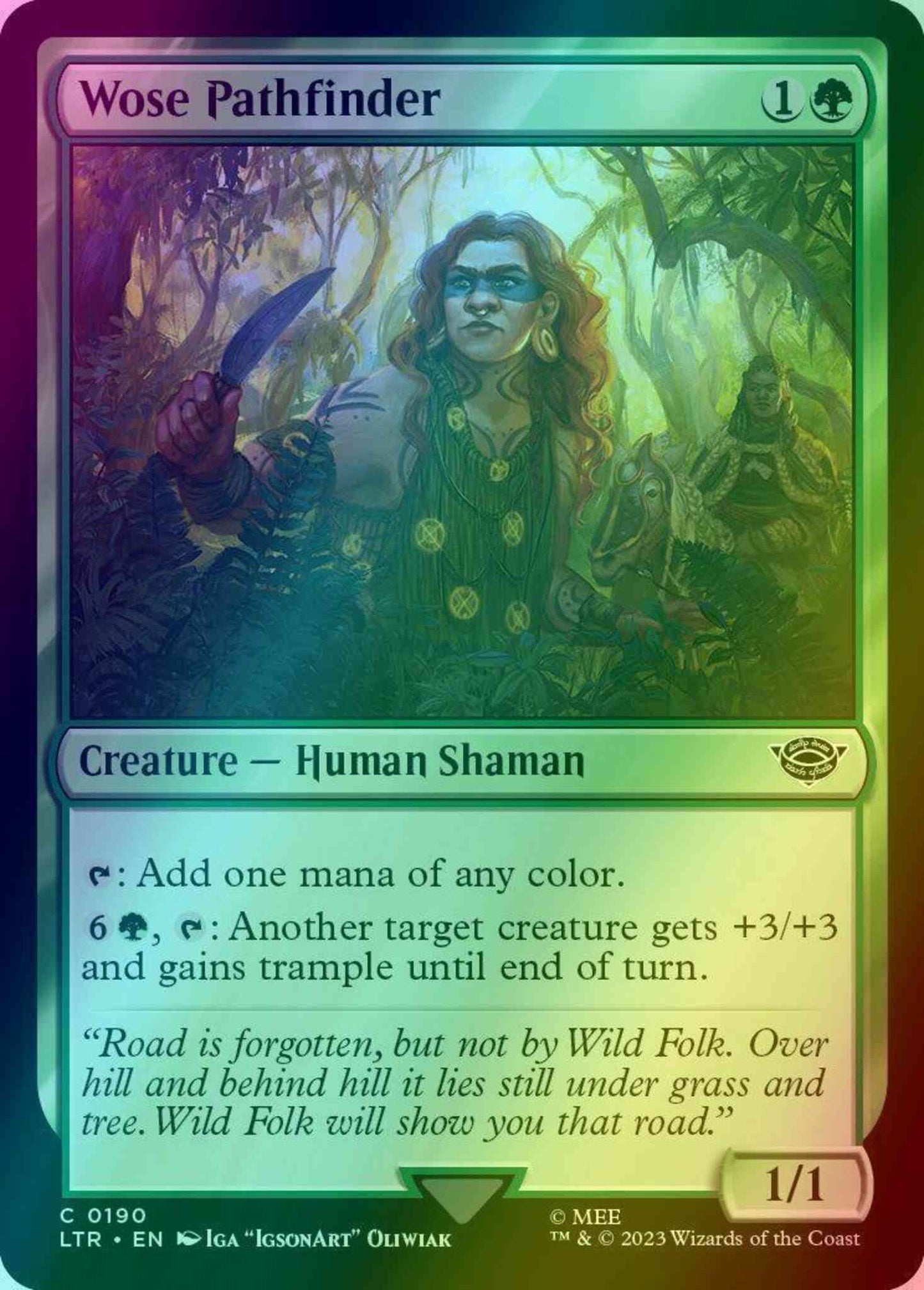 Wose Pathfinder [190] [The Lord of the Rings: Tales of Middle-earth] [Foil]