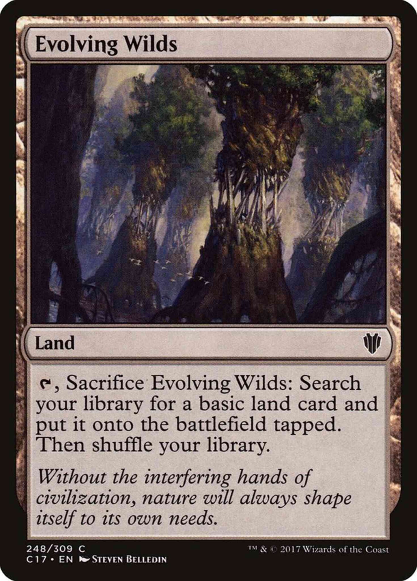 Evolving Wilds [248] [Commander 2017] [Non-Foil]
