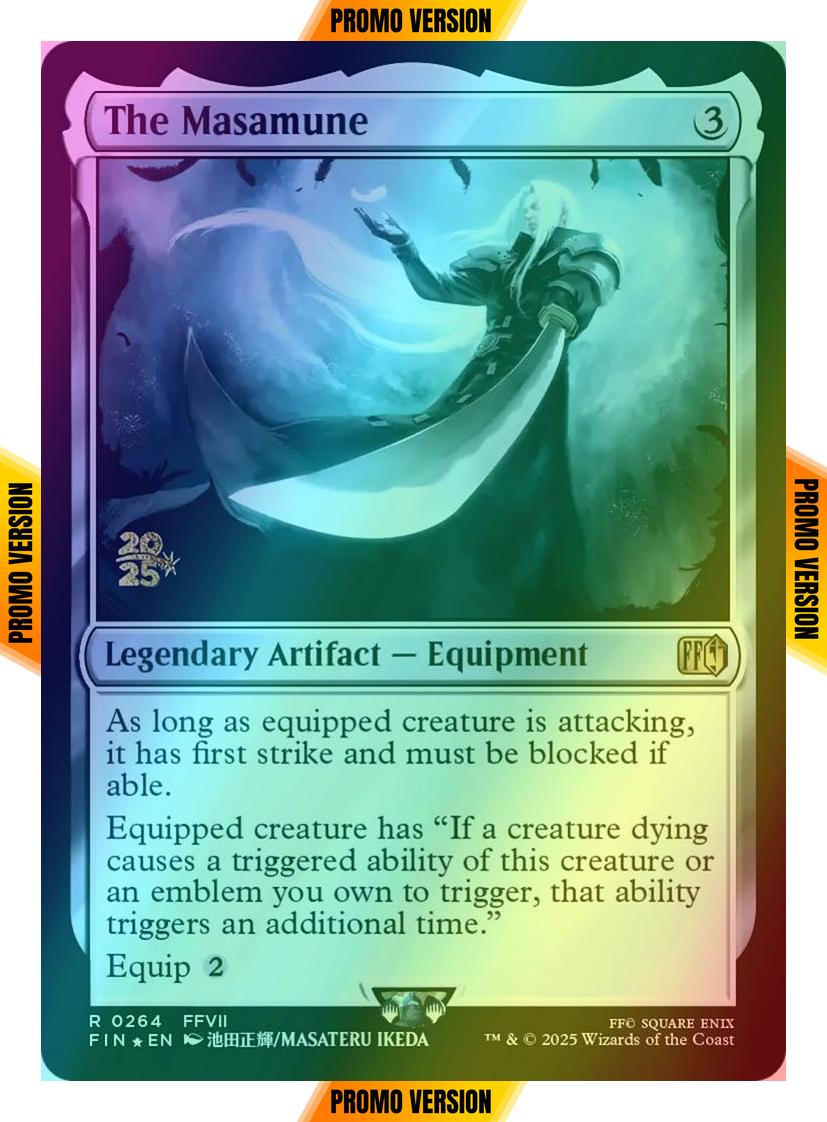 The Masamune [264s] [Prerelease] [FINAL FANTASY: Promos] [Foil]