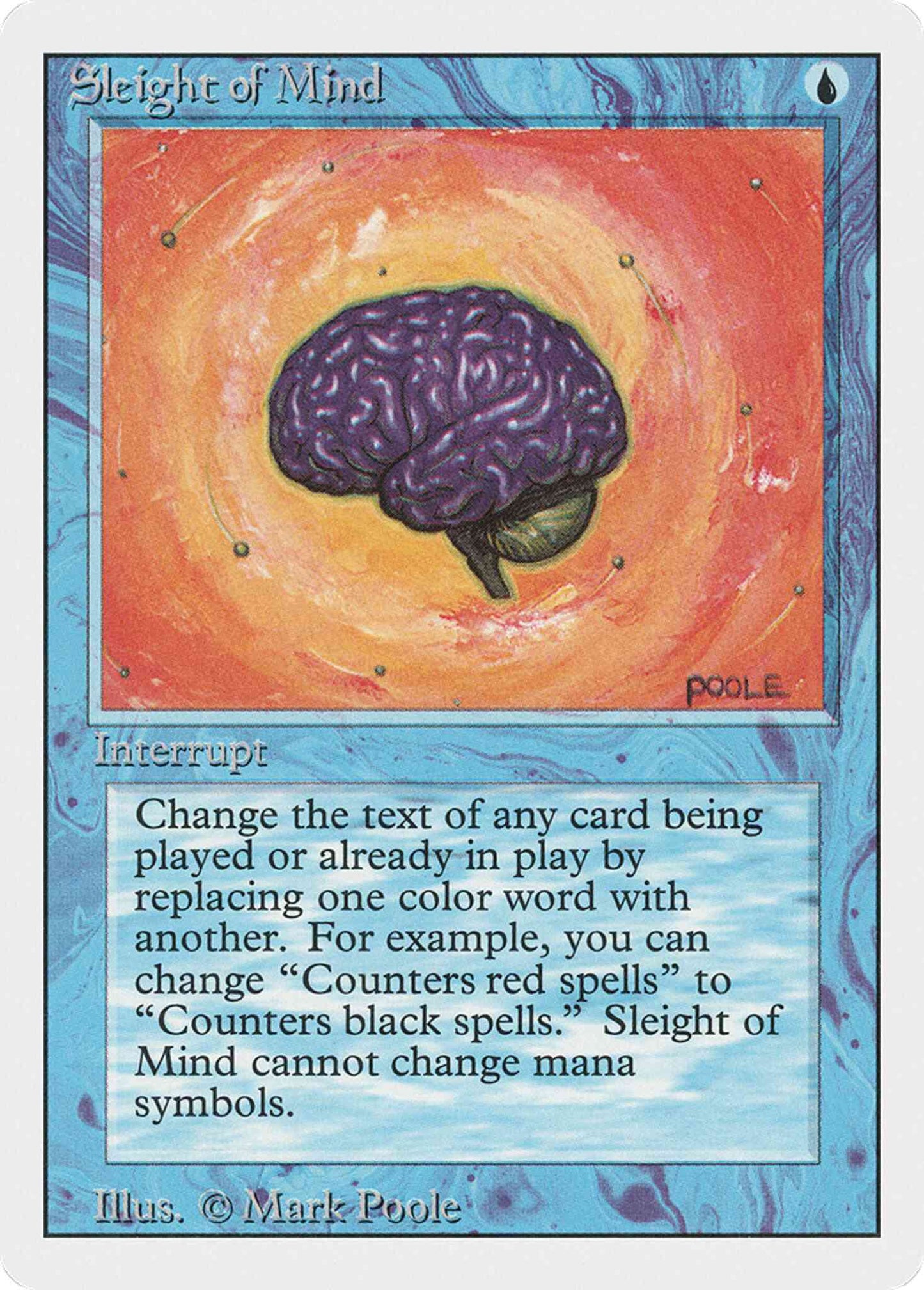 Sleight of Mind [81] [Revised Edition] [Non-Foil]