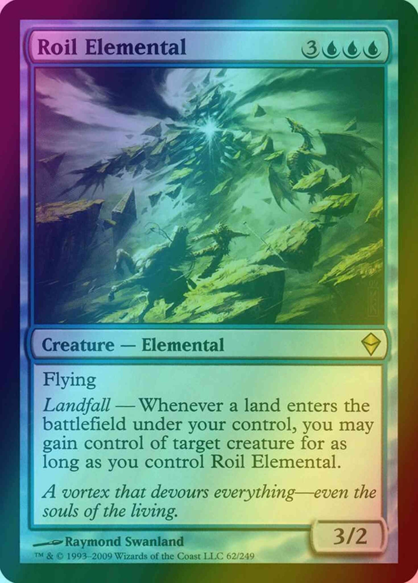 Roil Elemental [62] [Zendikar] [Foil]