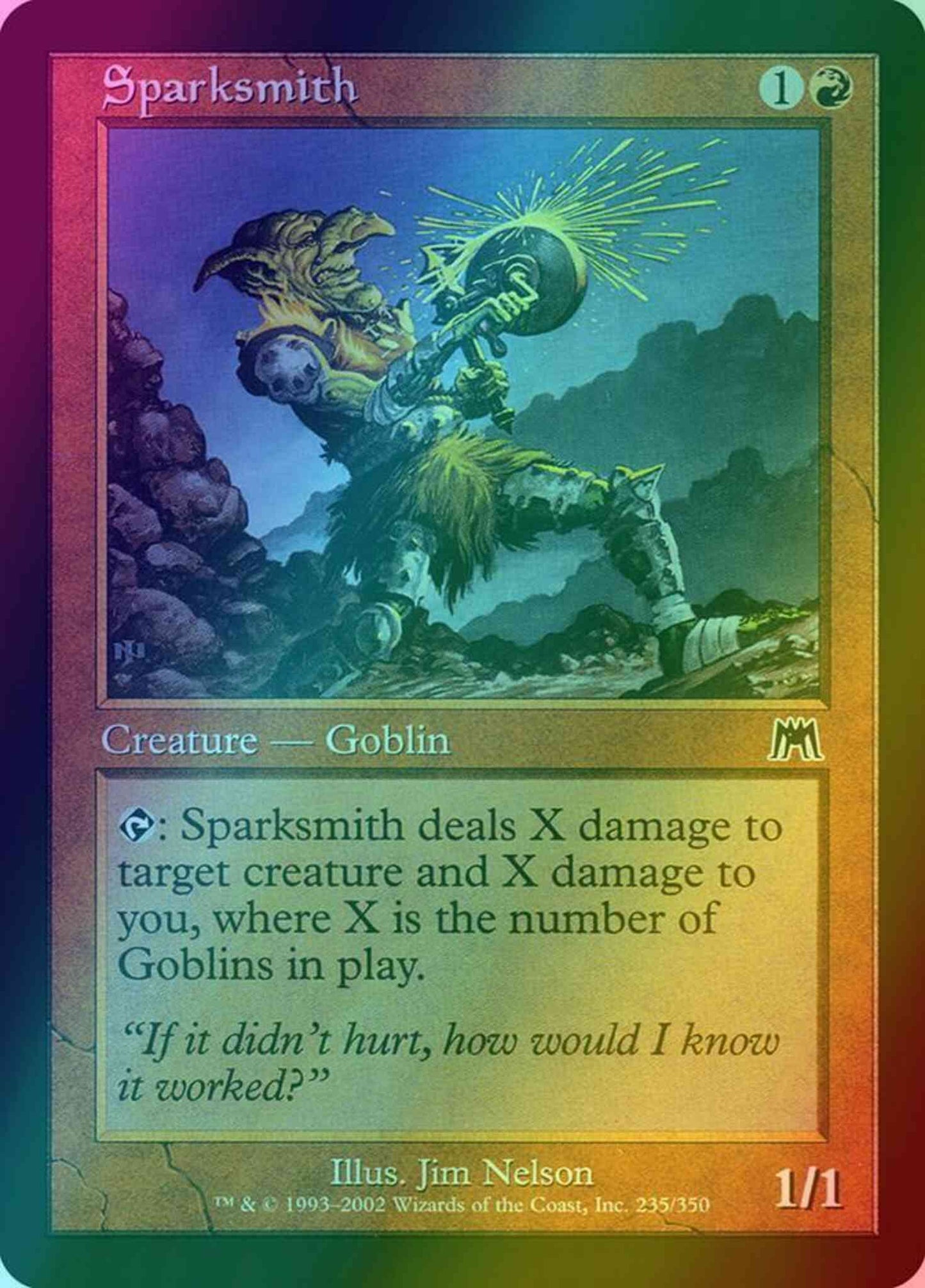 Sparksmith [235] [Onslaught] [Foil]
