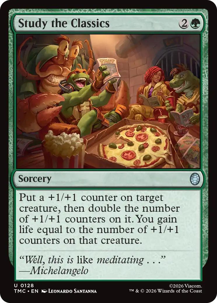 Study the Classics [128] [Team-Up] [Teenage Mutant Ninja Turtles Eternal] [Non-Foil]
