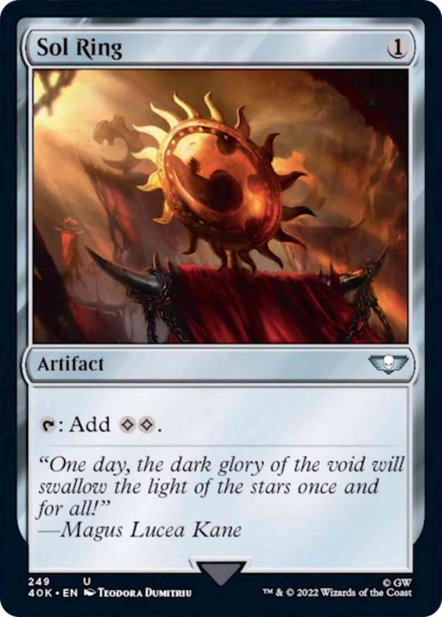 Sol Ring [249] [Tyranid] [Universes Beyond: Warhammer 40,000] [Non-Foil]