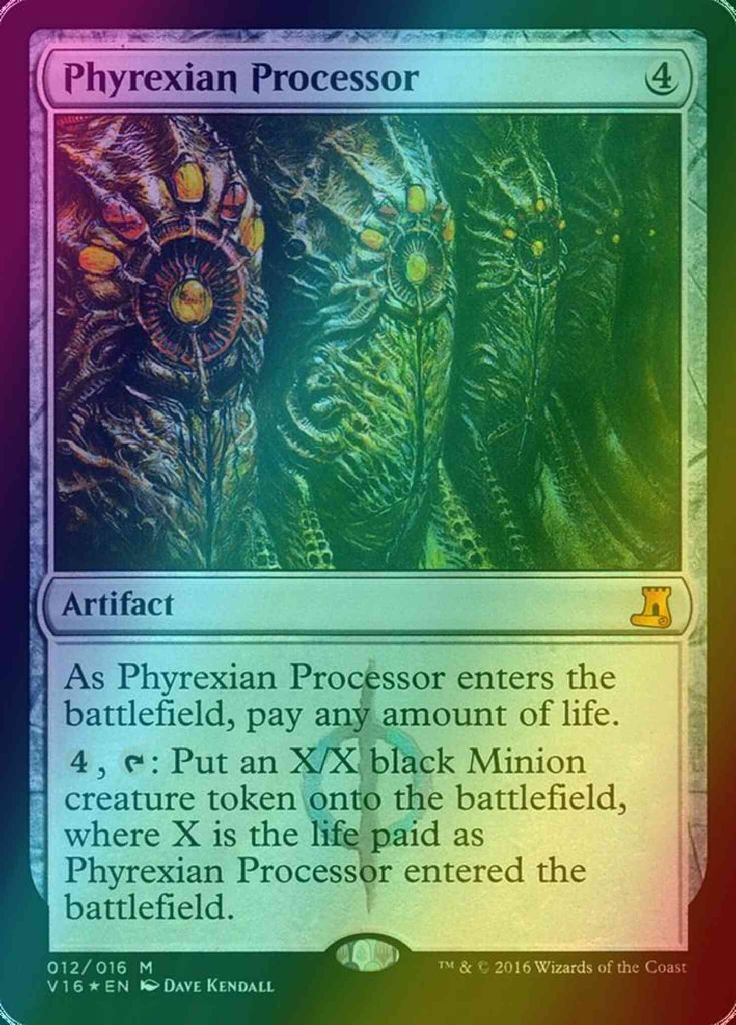 Phyrexian Processor [12] [From the Vault: Lore] [Foil]