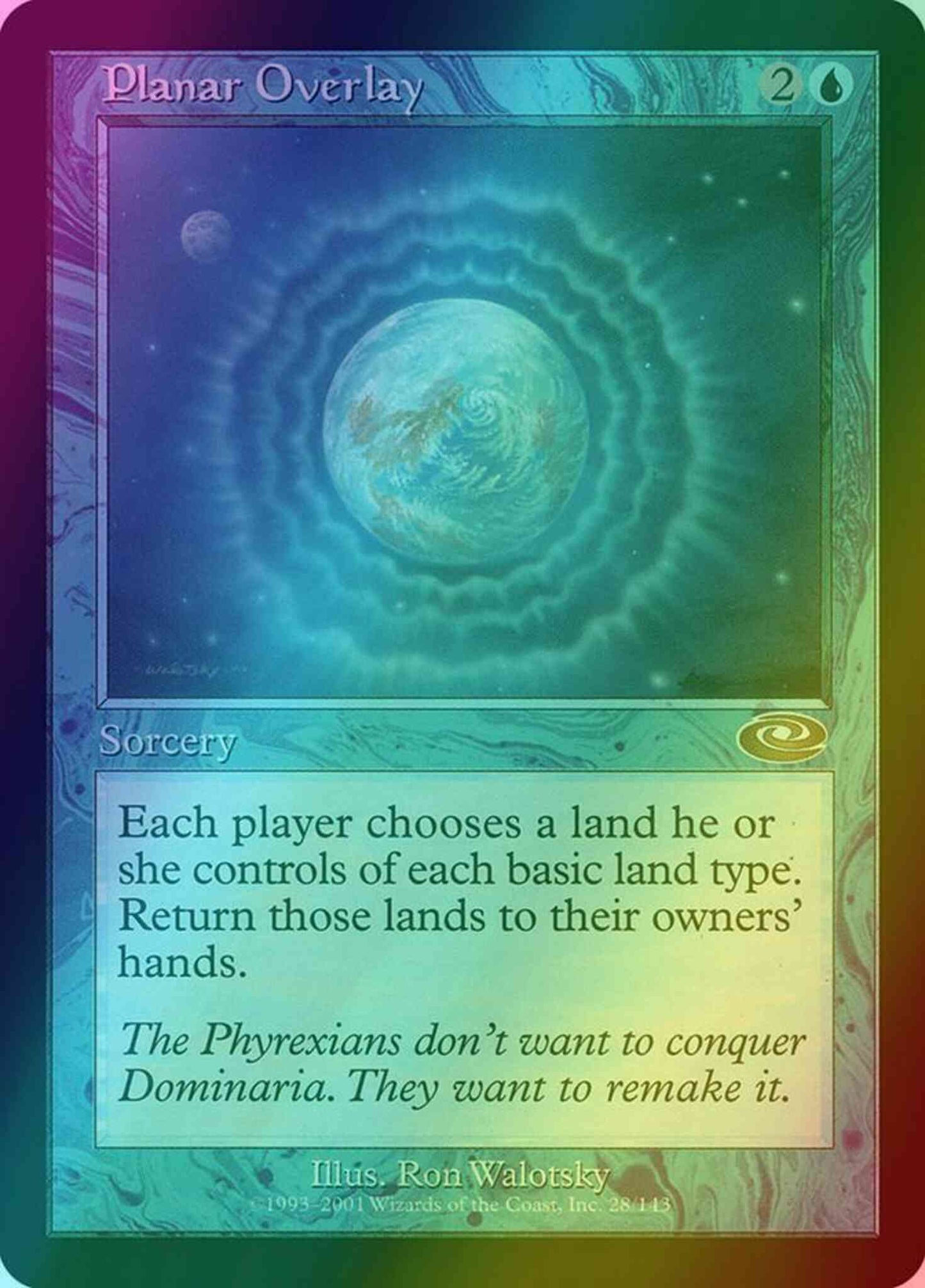 Planar Overlay [28] [Planeshift] [Foil]