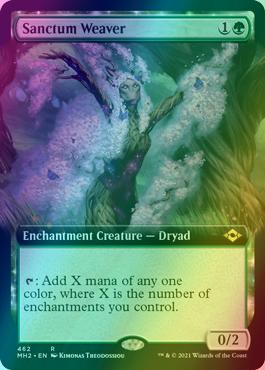 Sanctum Weaver [462] [Extended Art] [Modern Horizons 2] [Foil]
