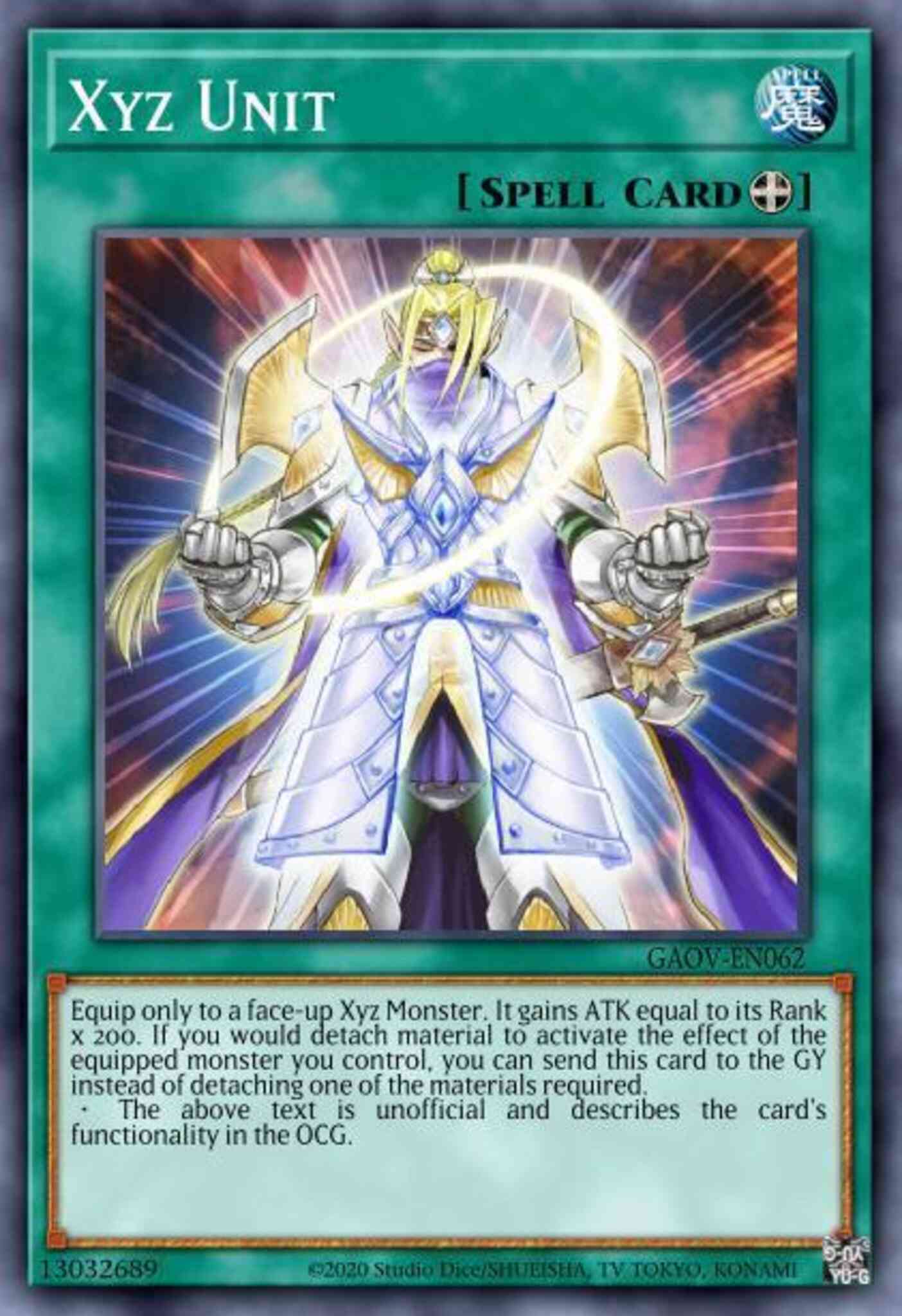 Xyz Unit - GAOV-EN062 - Ultra Rare - Unlimited