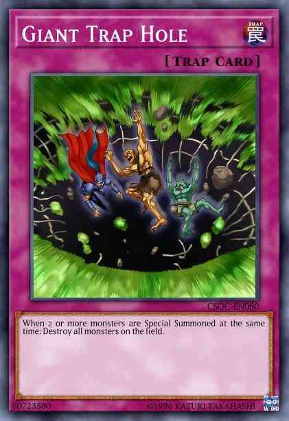 Giant Trap Hole - CSOC-EN080 - Common - 1st Edition