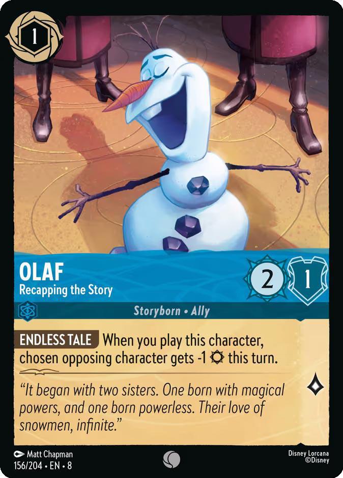 Olaf - Recapping the Story - 156/204 [Reign of Jafar] [Non-Foil]