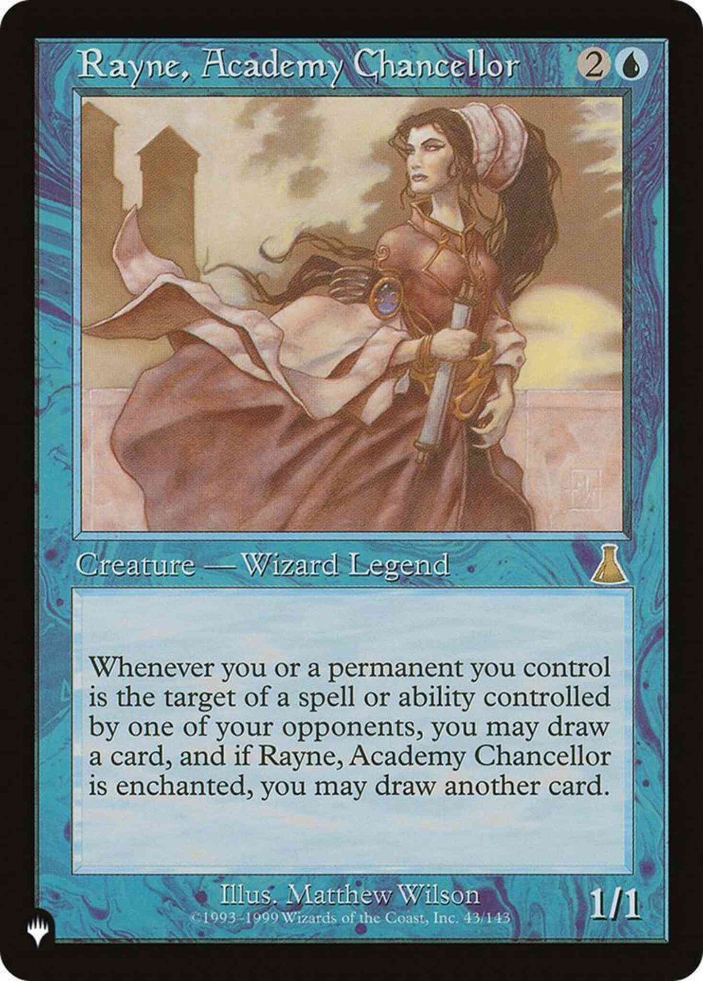 Rayne, Academy Chancellor [UDS-43] [The List] [Non-Foil]