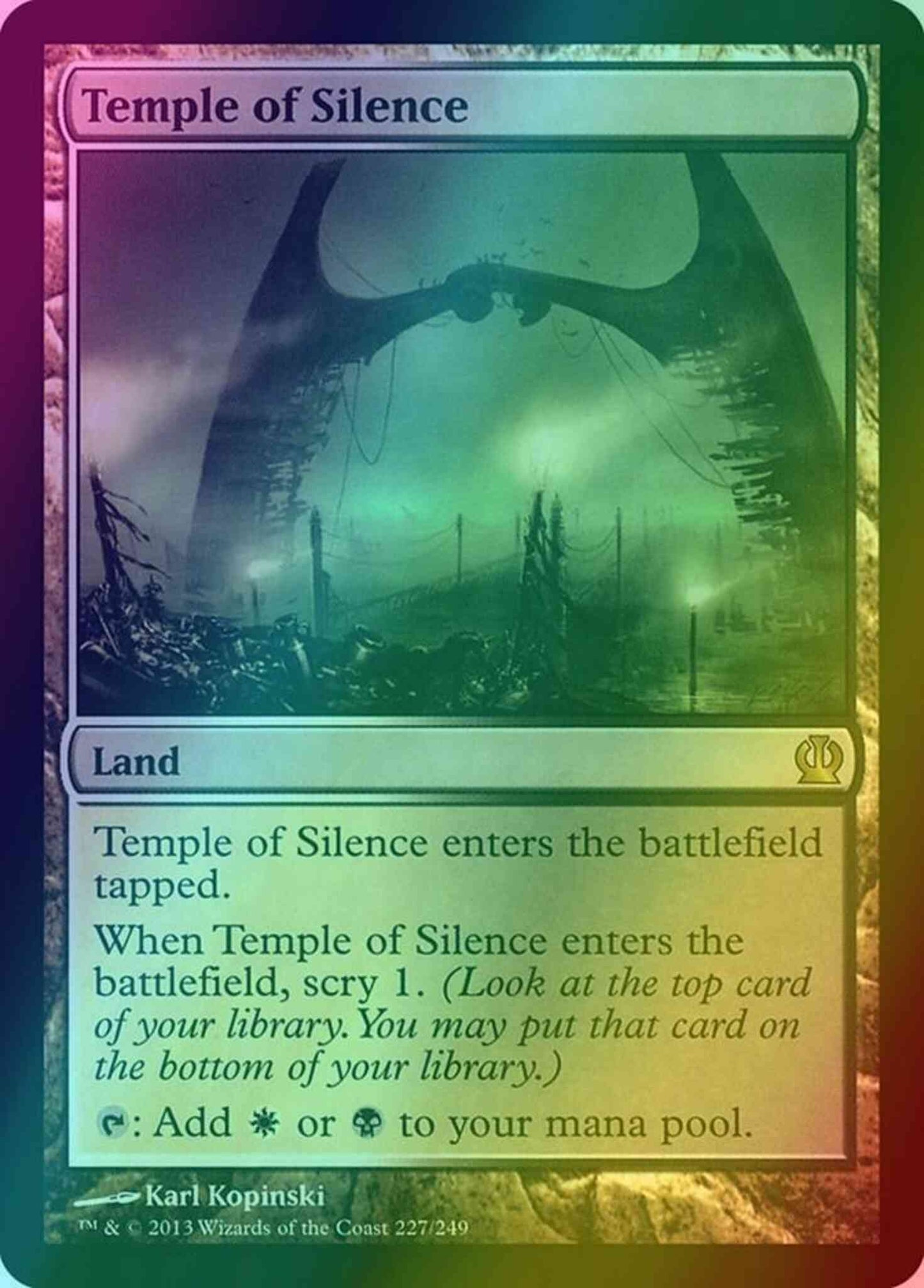 Temple of Silence [227] [Theros] [Foil]