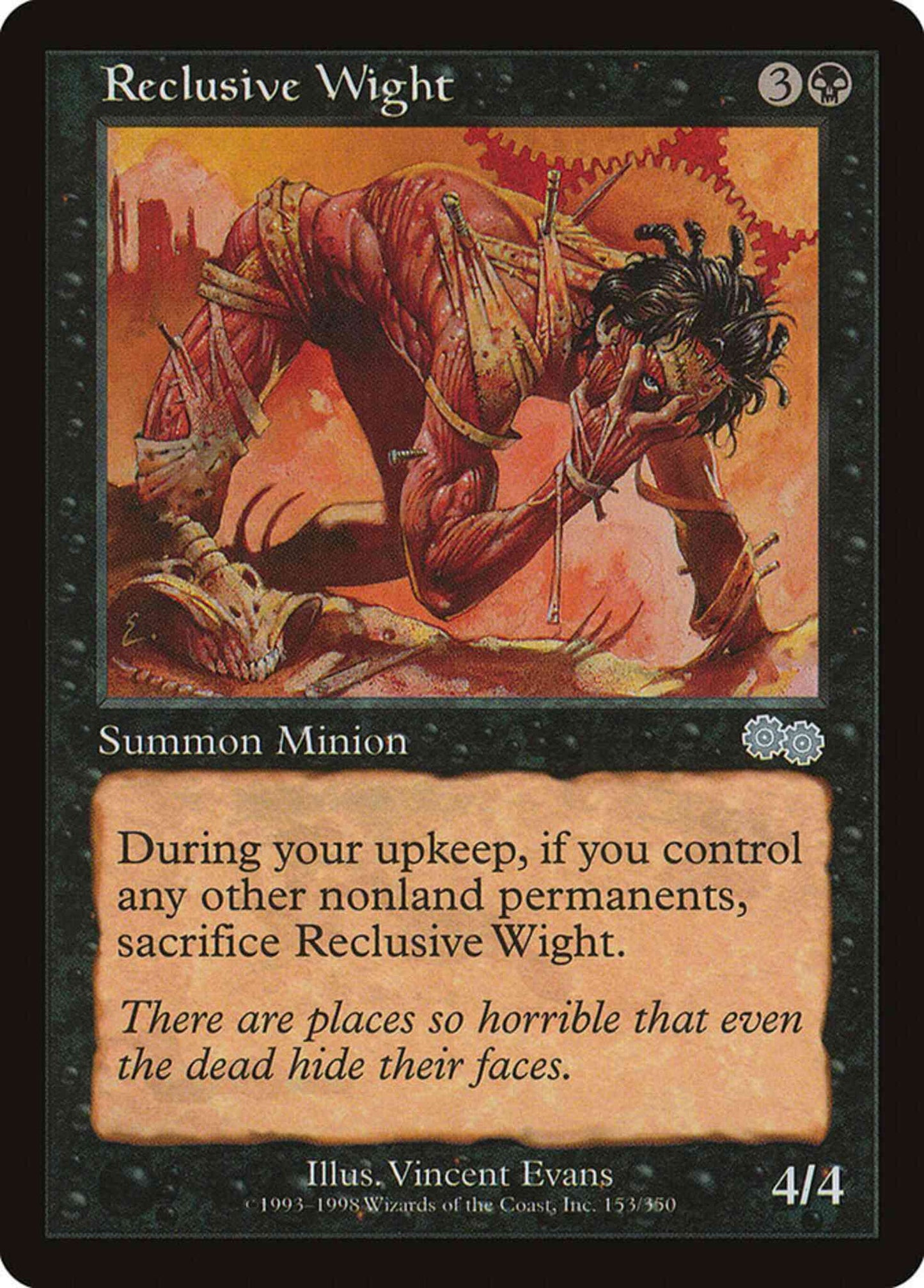 Reclusive Wight [153] [Urza's Saga] [Non-Foil]