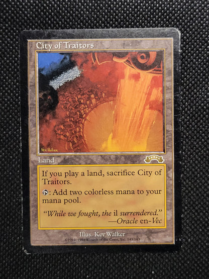 City of Traitors — Damaged — ID 17018