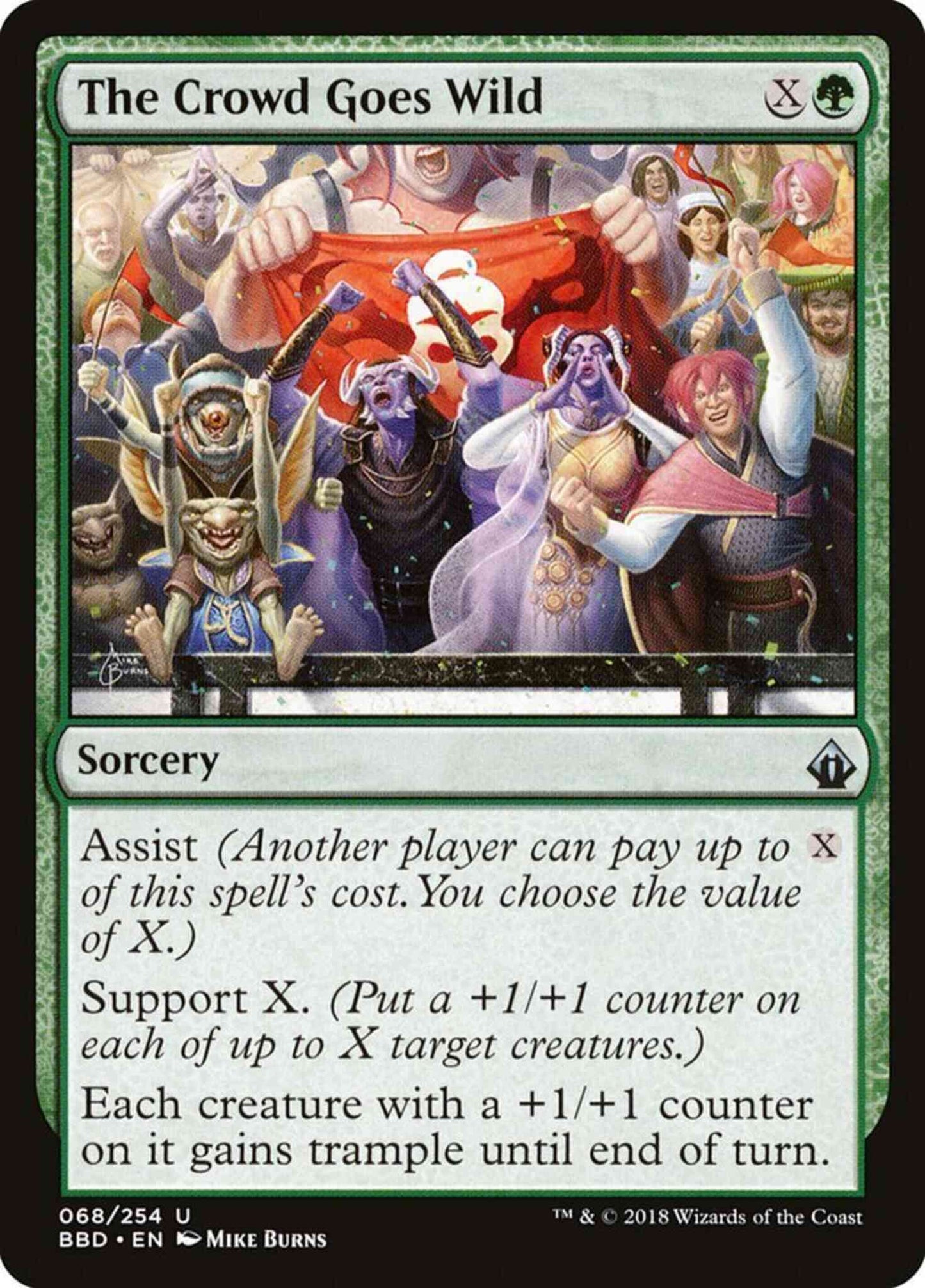 The Crowd Goes Wild [68] [Battlebond] [Non-Foil]