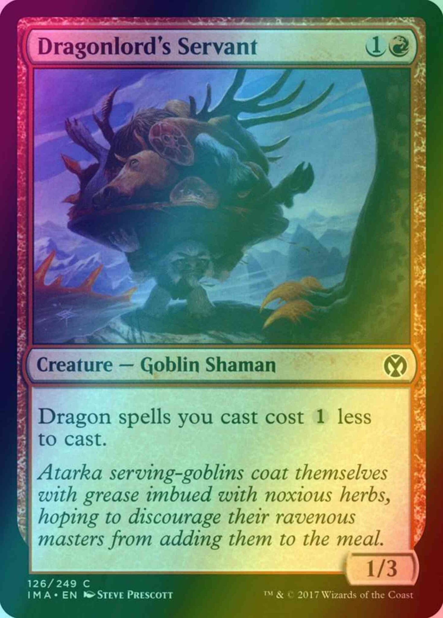 Dragonlord's Servant [126] [Iconic Masters] [Foil]