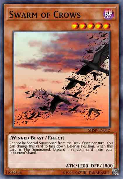 Swarm of Crows - SHSP-EN042 - Rare - Unlimited
