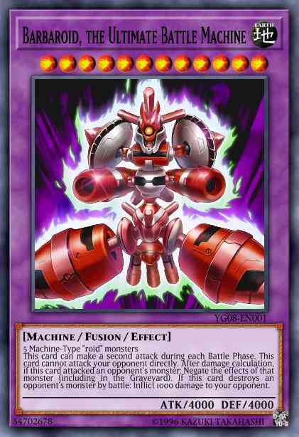 Barbaroid, the Ultimate Battle Machine - SP13-EN045 - Starfoil Rare - Unlimited