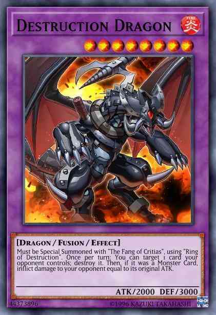 Destruction Dragon - LCKC-EN108 - Secret Rare - Unlimited