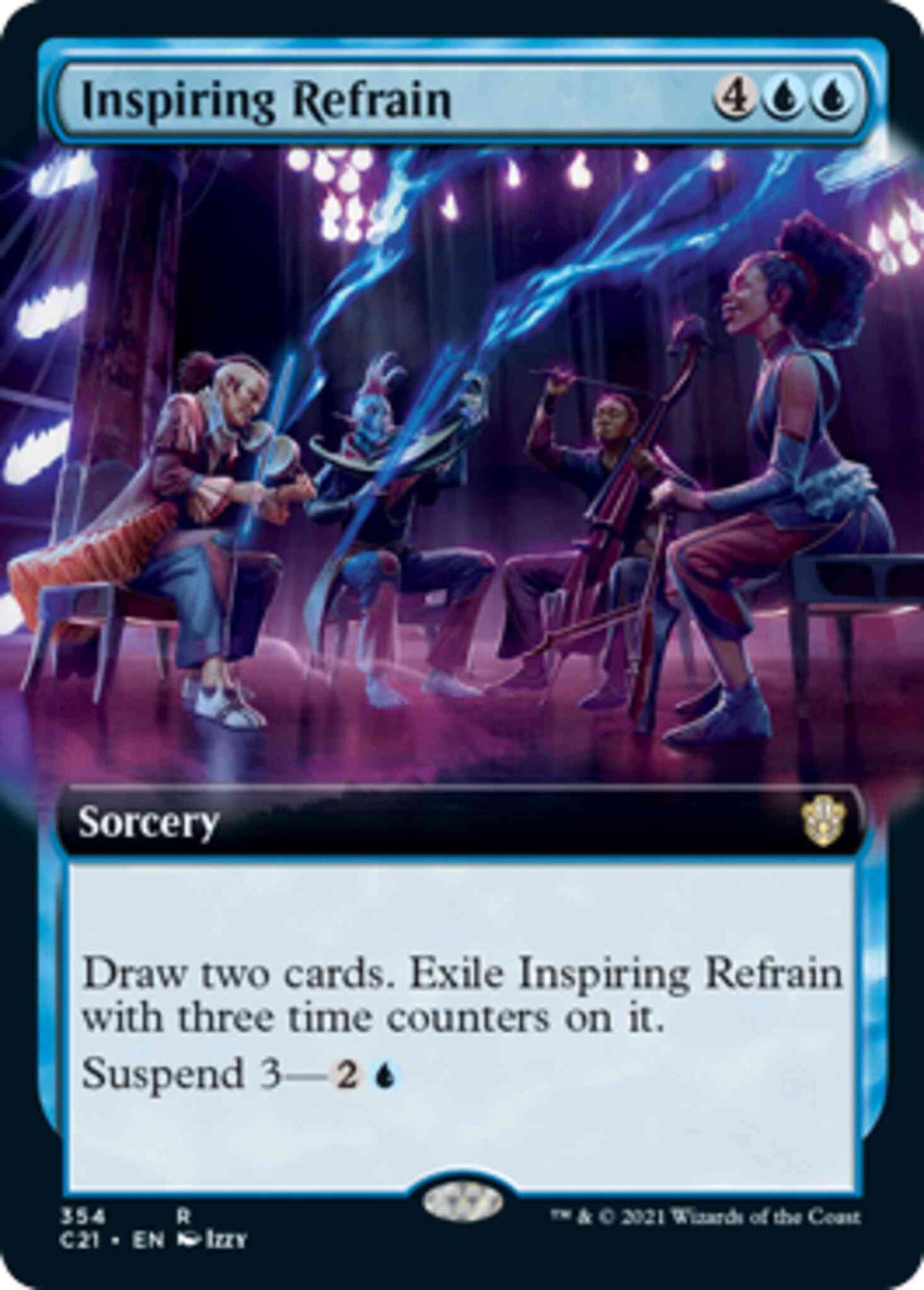 Inspiring Refrain [354] [Extended Art] [Commander 2021] [Non-Foil]