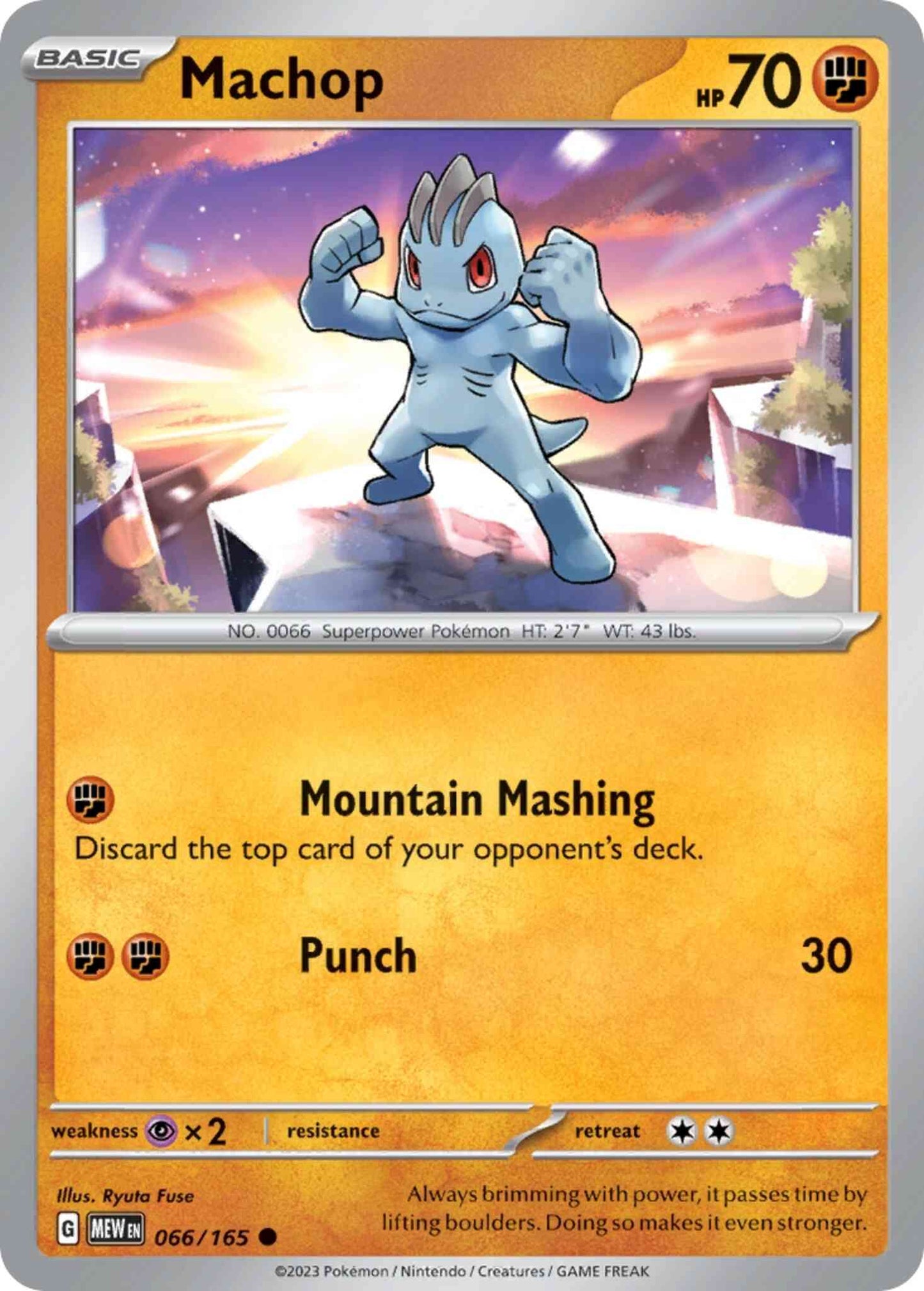 Machop - 066/165 - Common [sv035-066] [Non-Holo]