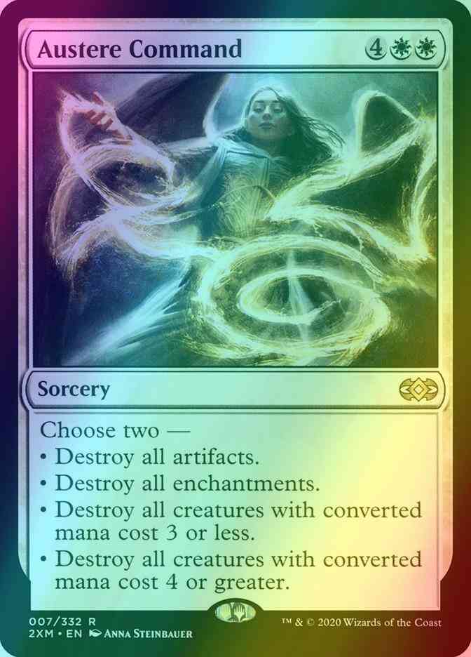 Austere Command [7] [Double Masters] [Foil]