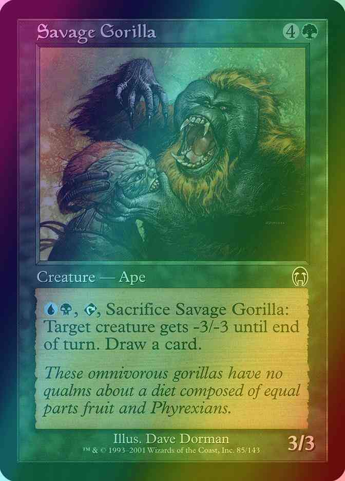 Savage Gorilla [85] [Apocalypse] [Foil]