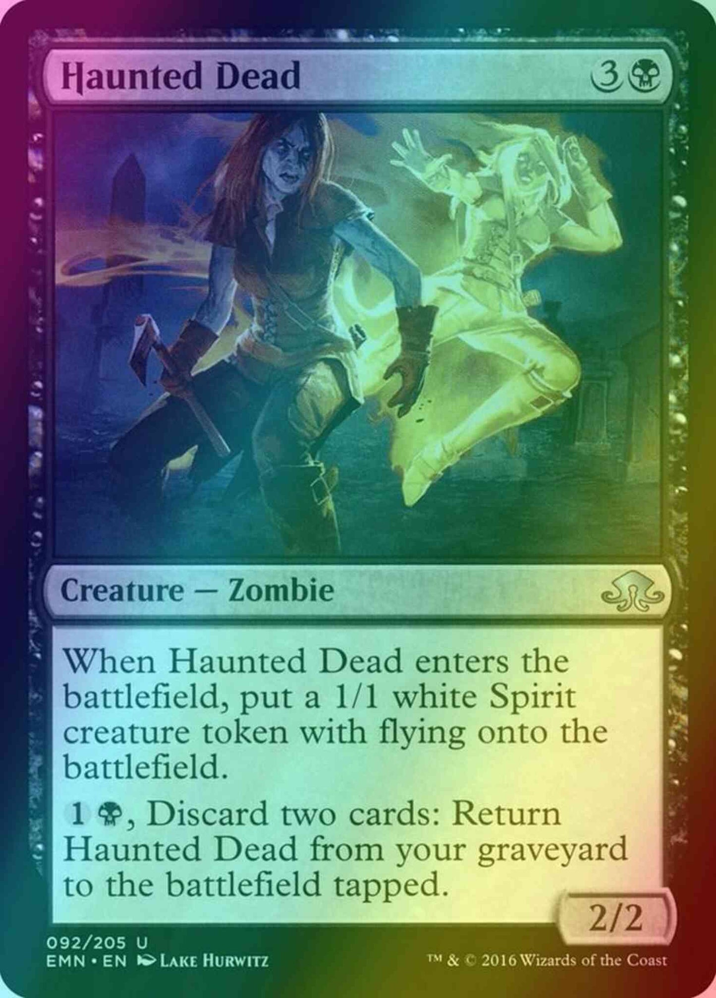 Haunted Dead [92] [Eldritch Moon] [Foil]