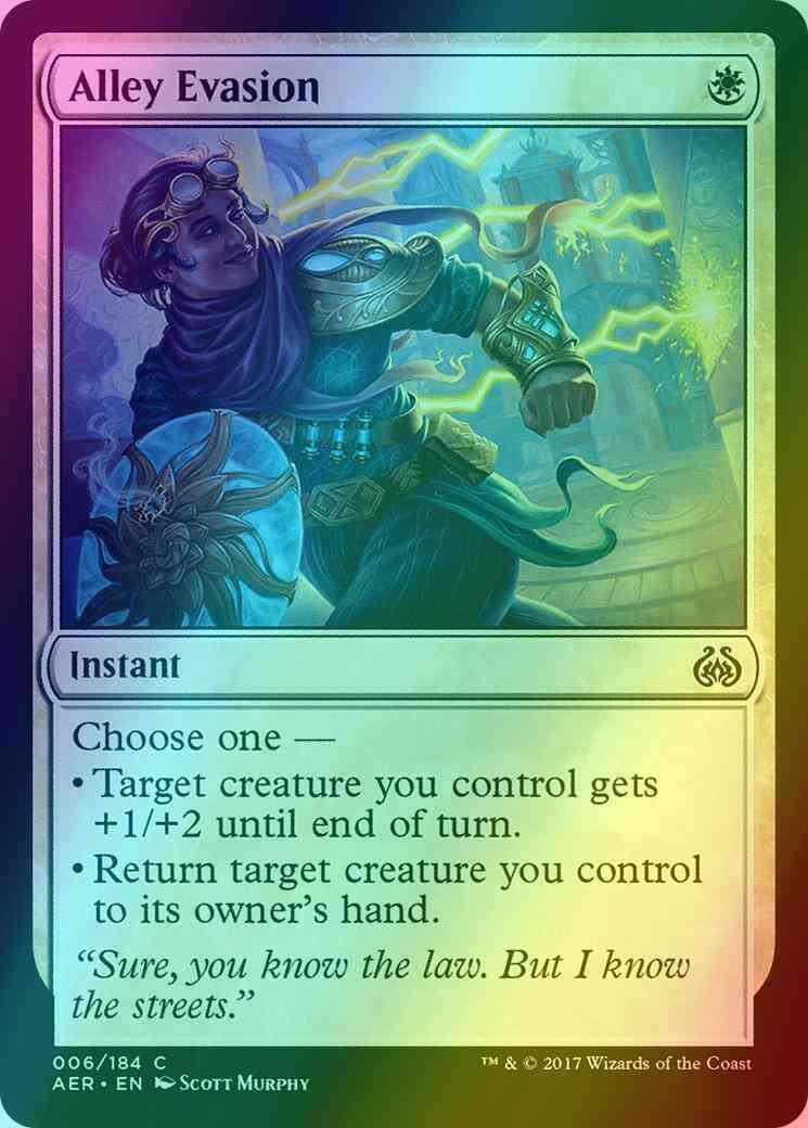 Alley Evasion [6] [Aether Revolt] [Foil]