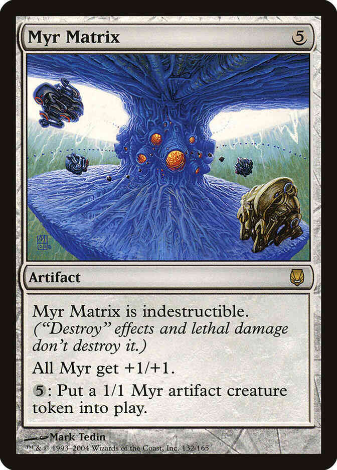Myr Matrix [132] [Darksteel] [Non-Foil]