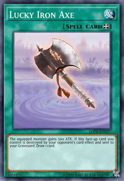Lucky Iron Axe - YS11-EN030 - Common - 1st Edition