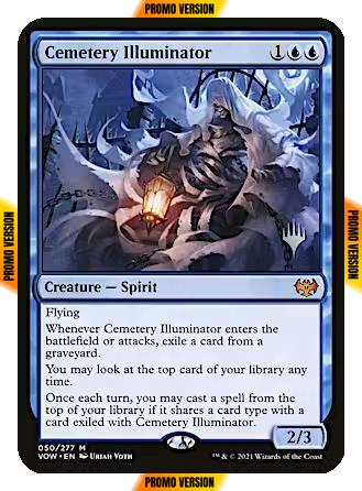 Cemetery Illuminator [50p] [Promo Pack] [Innistrad: Crimson Vow: Promos] [Non-Foil]