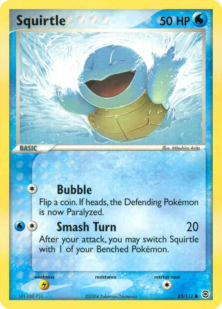 Squirtle - 83/112 - Common [ex6-83] [Non-Holo]