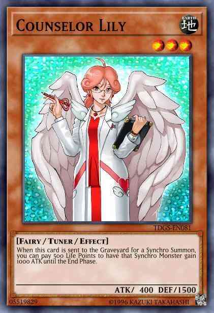 Counselor Lily - TDGS-EN081 - Super Rare - 1st Edition