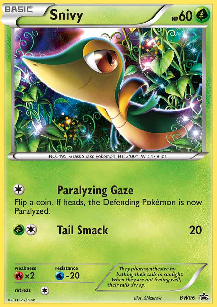 Snivy - BW06 - Promo [bwp-BW06] [Holo]