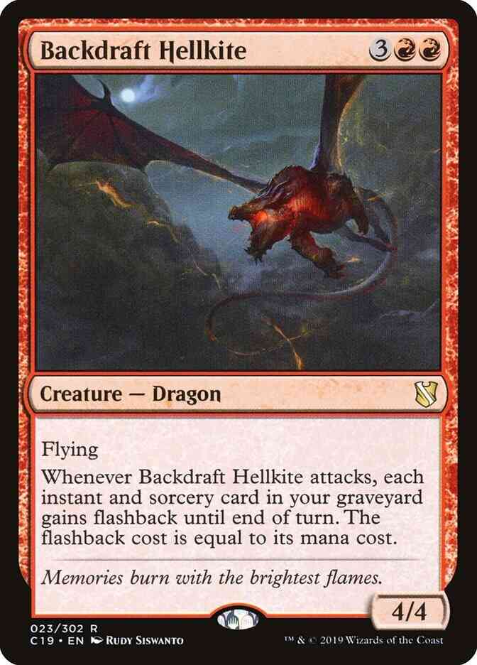 Backdraft Hellkite [23] [Commander 2019] [Non-Foil]