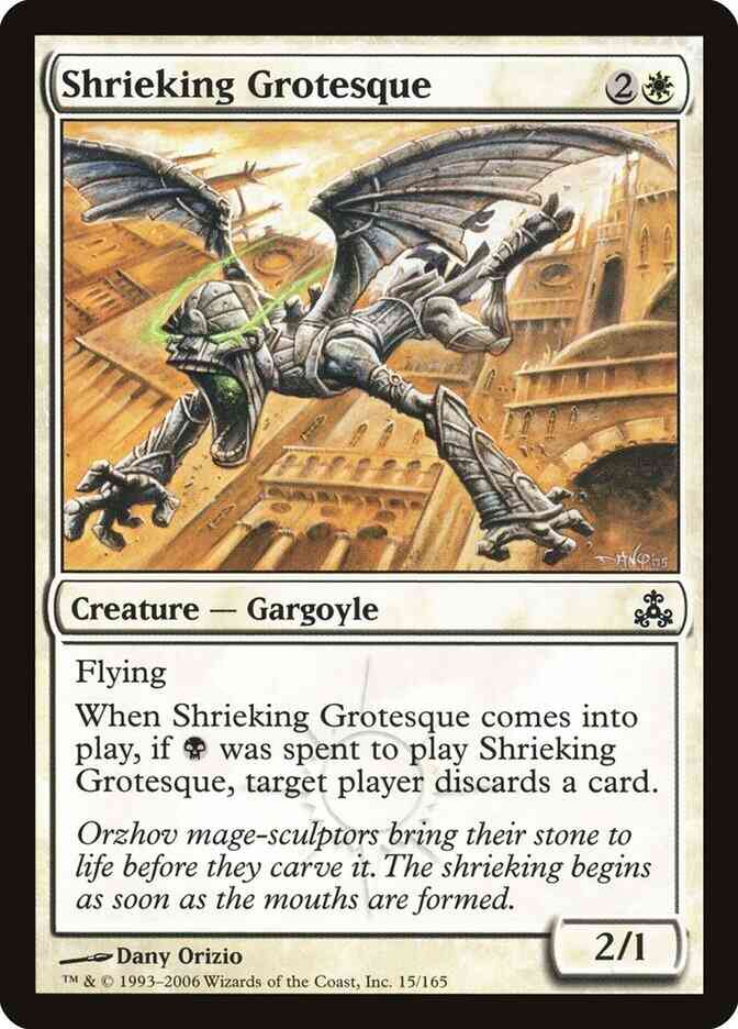 Shrieking Grotesque [15] [Guildpact] [Non-Foil]