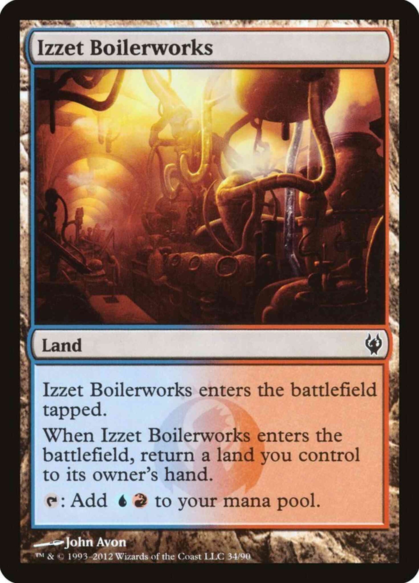 Izzet Boilerworks [34] [Duel Decks Izzet vs Golgari] [Non-Foil]