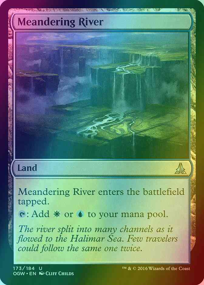 Meandering River [173] [Oath of the Gatewatch] [Foil]