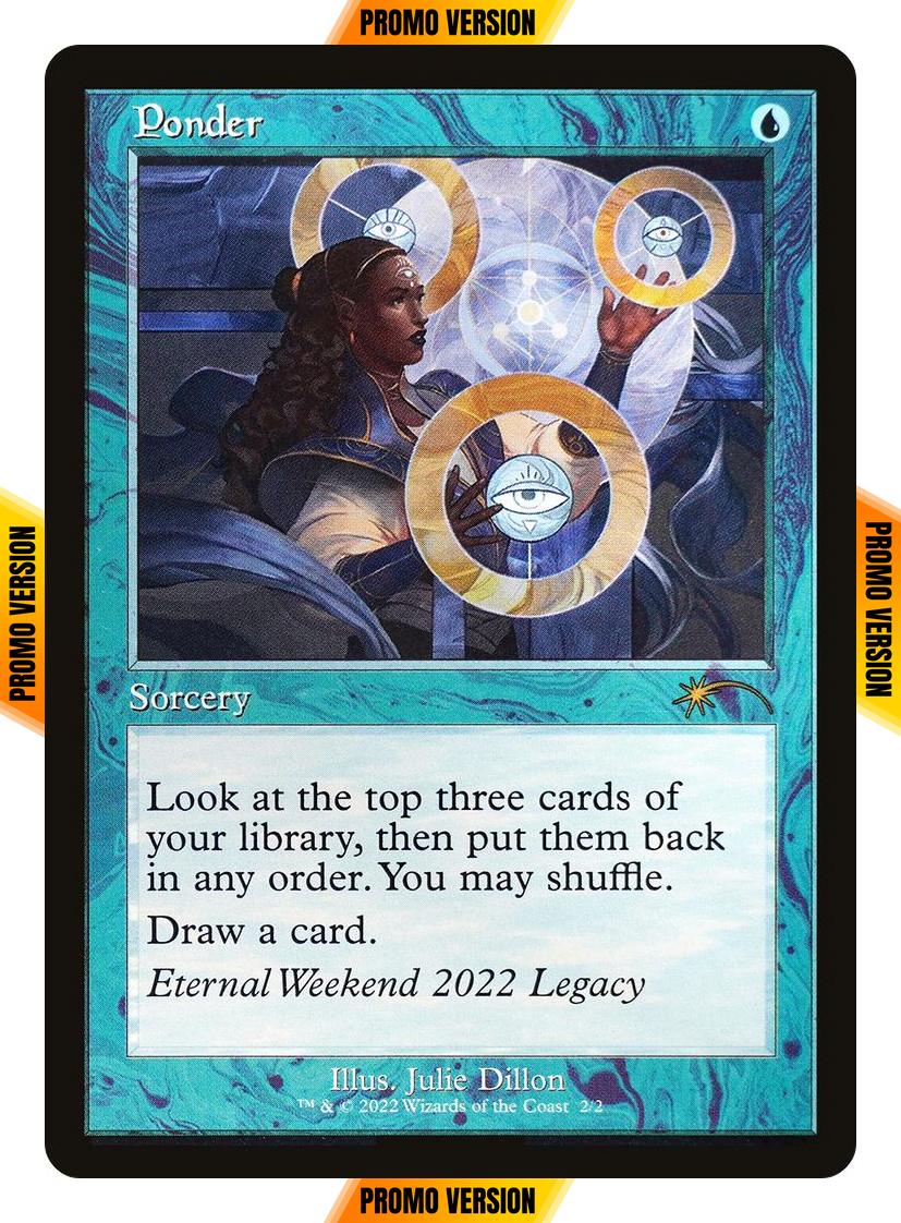Ponder [2] [Retro Frame] [Eternal Weekend] [Non-Foil]