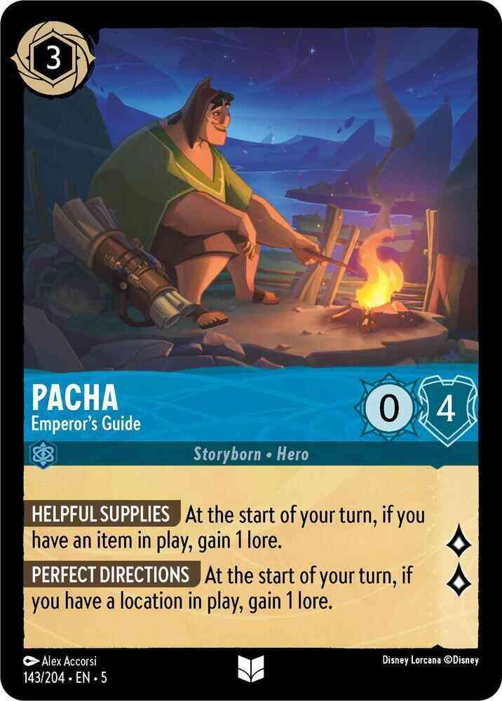 Pacha - Emperor's Guide - 143/204 [Shimmering Skies] [Non-Foil]