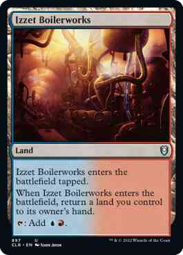 Izzet Boilerworks [897] [Commander Legends: Battle for Baldur's Gate] [Non-Foil]