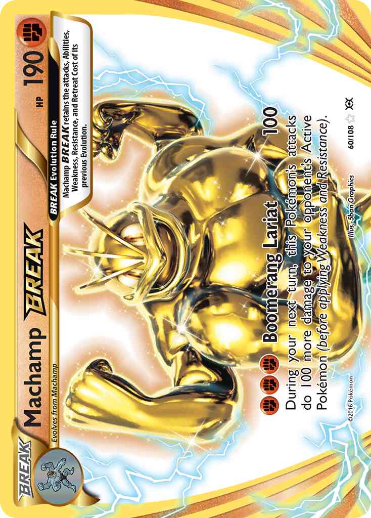 Machamp BREAK - 60/108 - Rare BREAK [xy12-60] [BREAK]