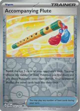 Accompanying Flute - 142/167 - Uncommon [sv06-142] [Reverse Holo]