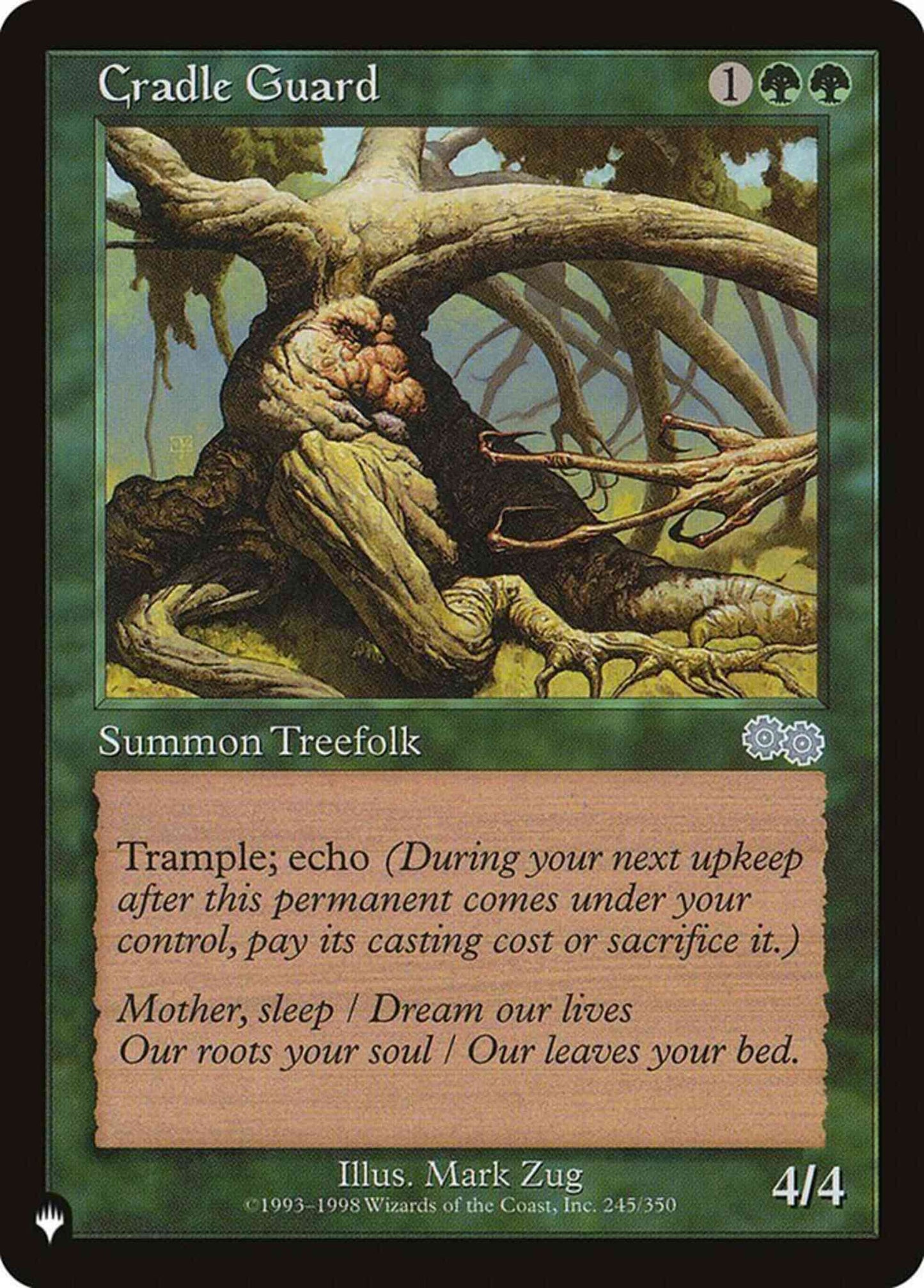 Cradle Guard [USG-245] [The List] [Non-Foil]